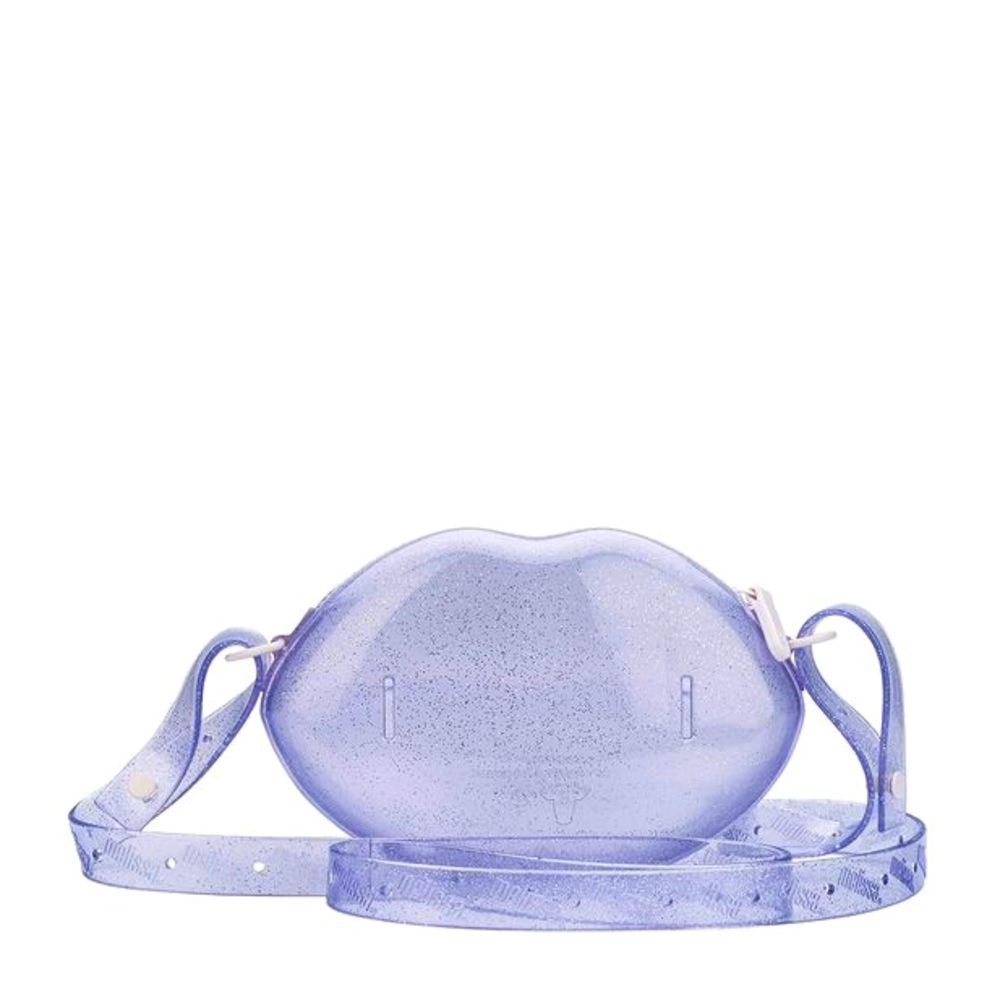 Melissa lip bag clear/purple